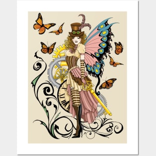 Beth Steampunk Fairy Posters and Art